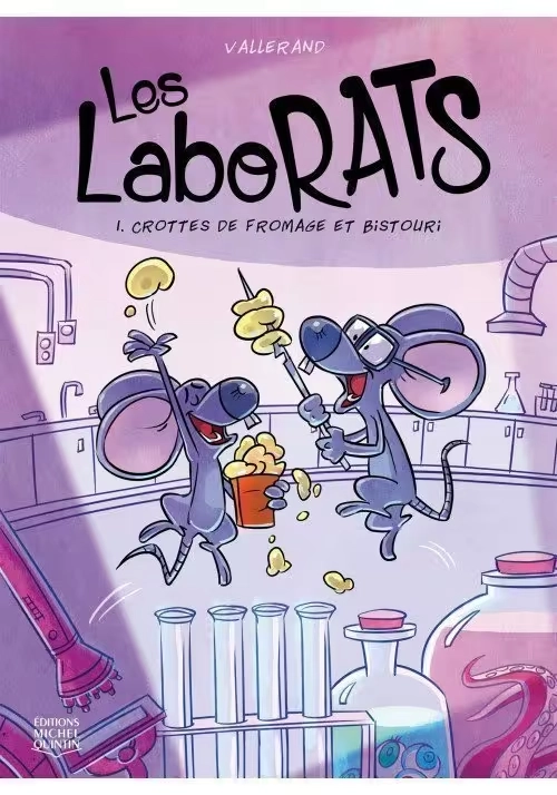 LES LABORATS - TOME 1 : CROTTES DE FROMAGE ET BISTOURI