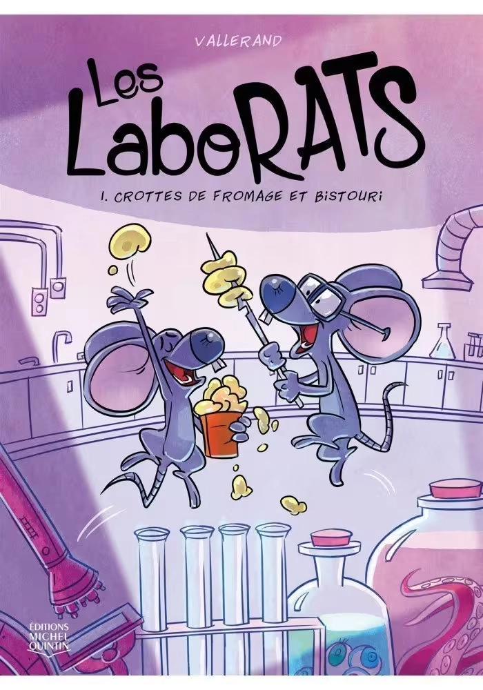 LES LABORATS - TOME 1 : CROTTES DE FROMAGE ET BISTOURI