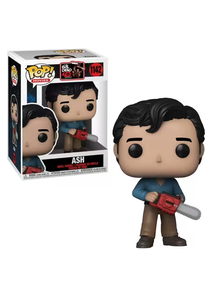 POP MOVIES EVIL DEAD ANNIVERSARY ASH WITH BLOODD CHASE VINYL FIGURE