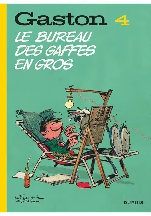 GASTON TOME 4 : LE BUREAU DES GAFFES EN GROS