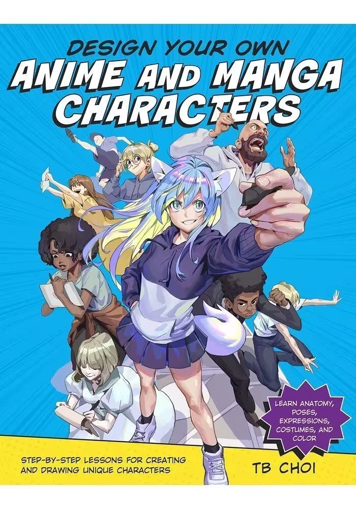 DESIGN YOUR OWN ANIME & MANGA CHARACTERS SC