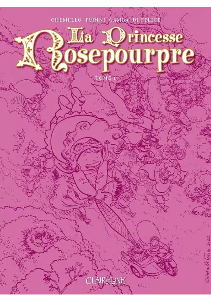 LA PRINCESSE ROSEPOURPRE - TOME 1