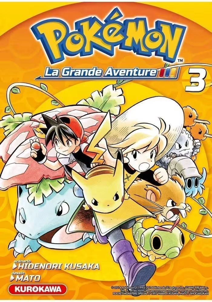 POKÉMON : LA GRANDE AVENTURE ! TOME 3