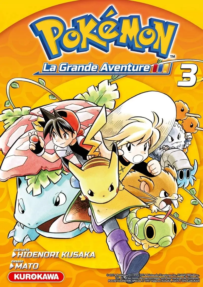 POKÉMON : LA GRANDE AVENTURE ! TOME 3