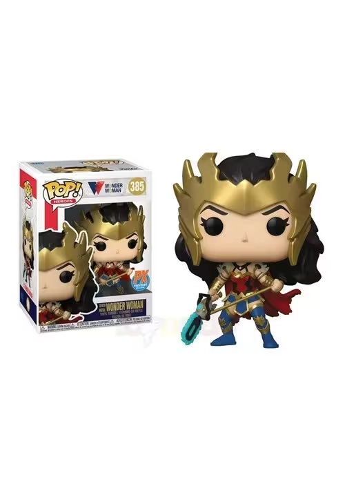 POP HEROES DC DEATH METAL WONDER WOMAN PX VINYL FIGURE
