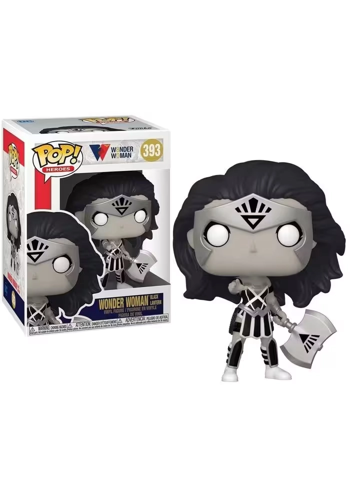 POP HEROES WONDER WOMAN 80TH WW BLACK LANTERN VINYL FIGURE