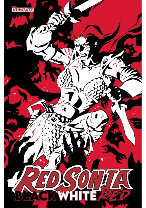 RED SONJA BLACK WHITE RED HC VOL 02