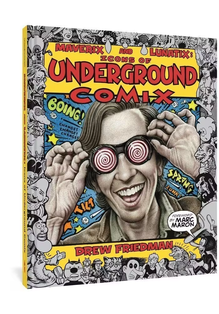 MAVERIX & LUNATIX ICONS OF UNDERGROUND COMIX HC (MR)