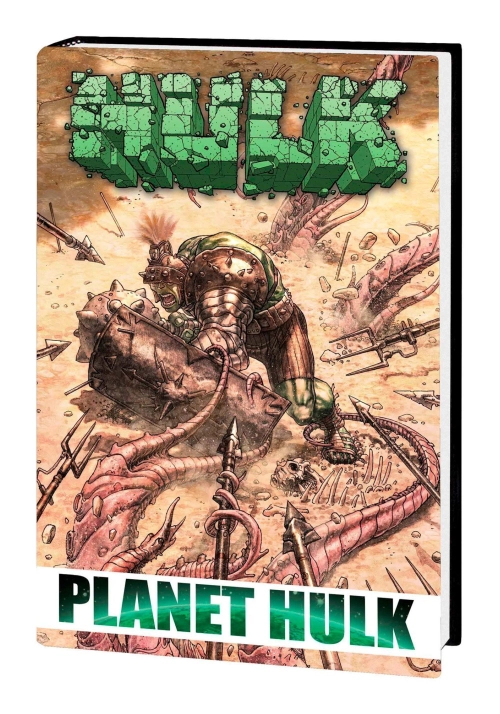 HULK: PLANET HULK OMNIBUS HC LADRONN ARENA COVER [NEW PRINTING, DM ONLY]