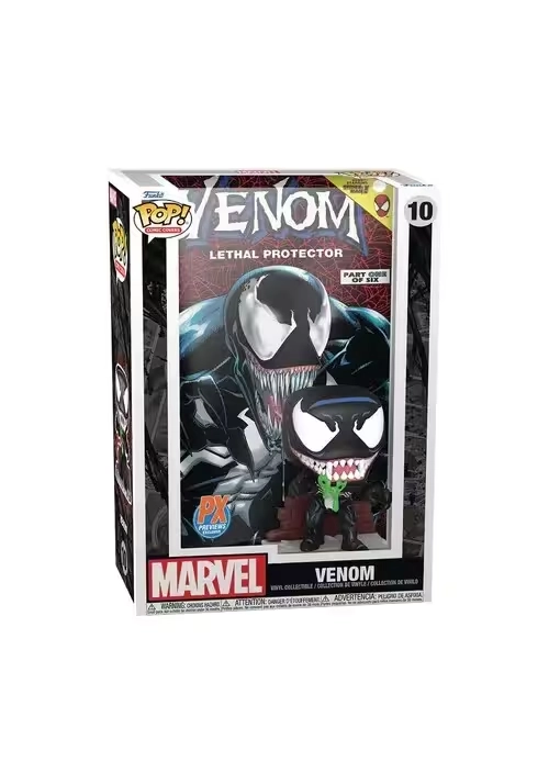 POP COMIC CVR MARVEL VENOM LETHAL PROTECTOR V1 PX VINYL FIGURINE
