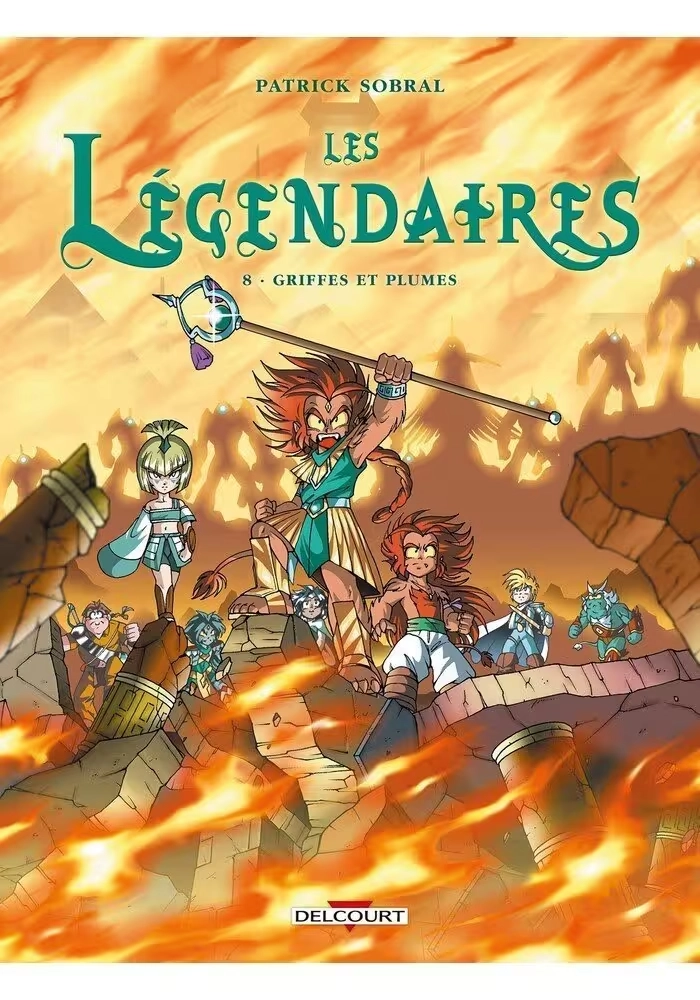 LES LÉGENDAIRES - TOME 8 : GRIFFES ET PLUMES