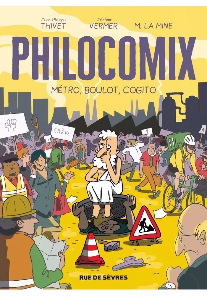 PHILOCOMIX TOME 3 : MÉTRO, BOULOT, COGITO