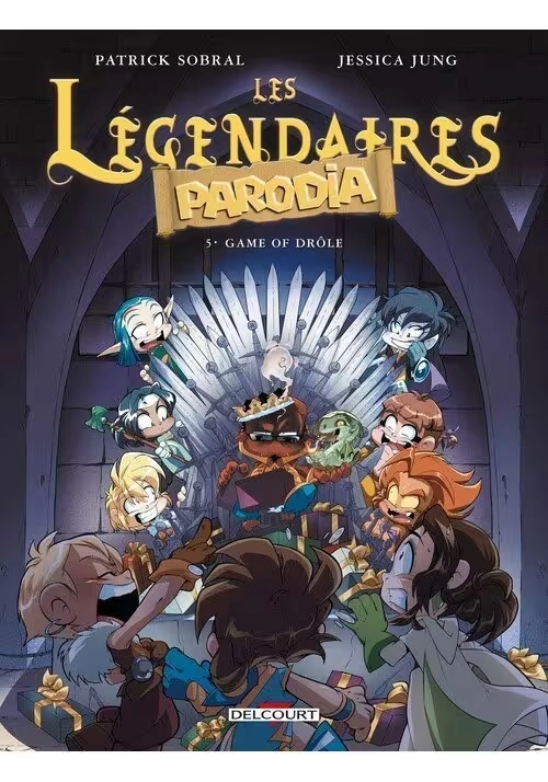 LES LÉGENDAIRES - PARODIA TOME 5 : GAME OF DRÔLE
