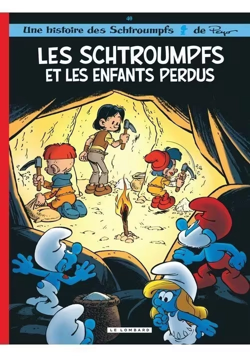 LES SCHTROUMPFS TOME 40 : LES SCHTROUMPFS ET LES ENFANTS PERDUS