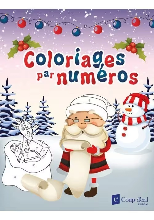 COLORIAGES PAR NUMÉROS