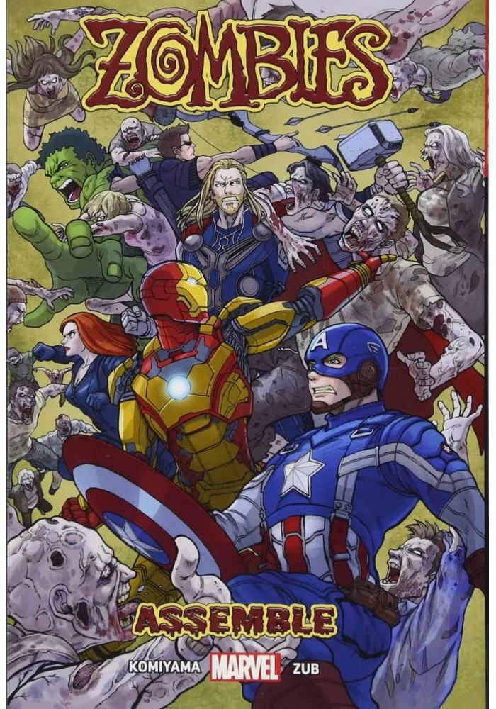 ZOMBIES ASSEMBLE MANGA TP 01