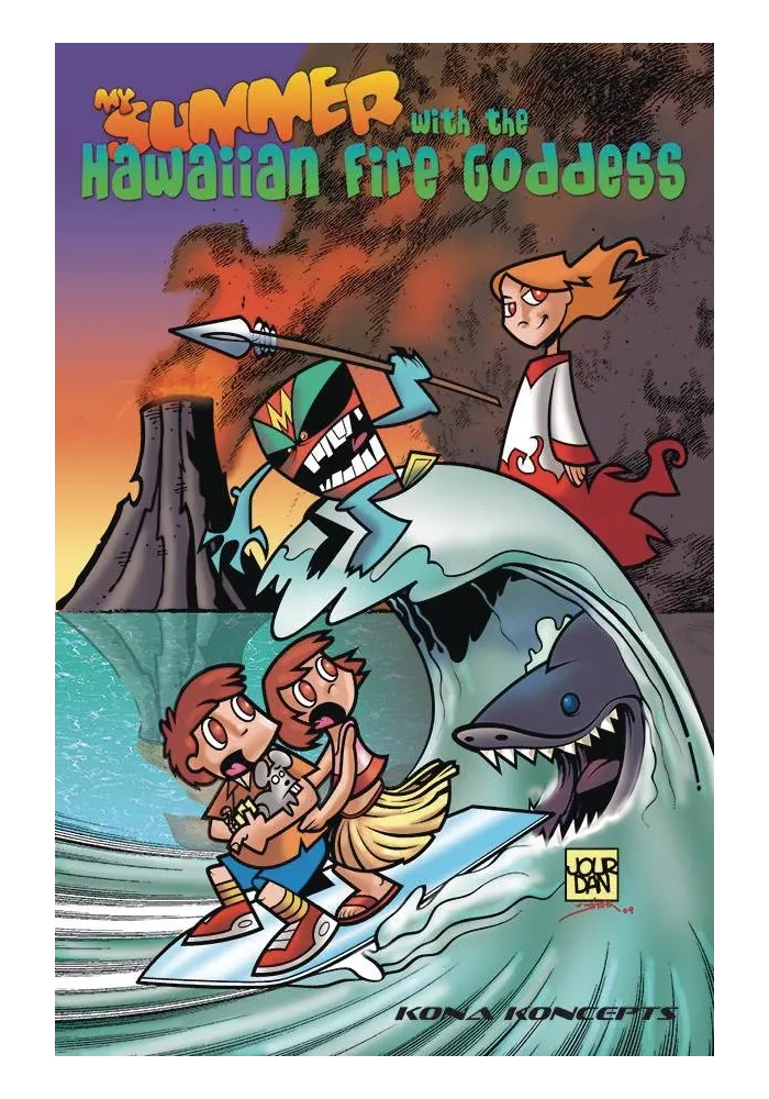 MY SUMMER WITH THE HAWAIIAN FIRE GODDESS GN
