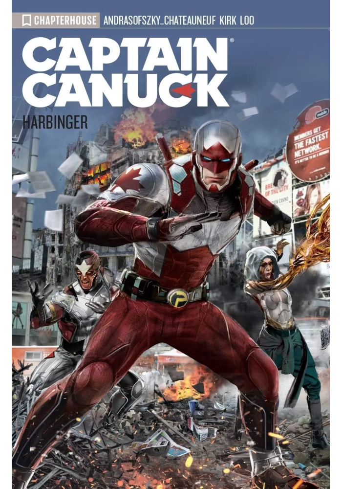 CAPTAIN CANUCK TP VOL 03 HARBINGER