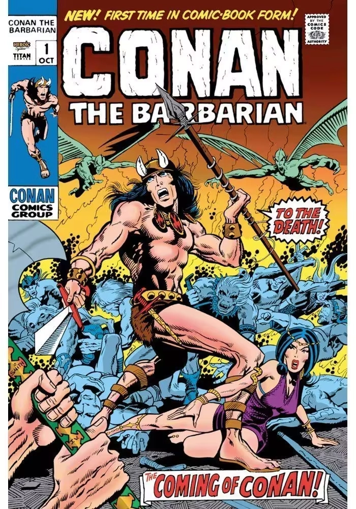 CONAN BARBARIAN ORIGINAL OMNI REG GN VOL 01 (MR)