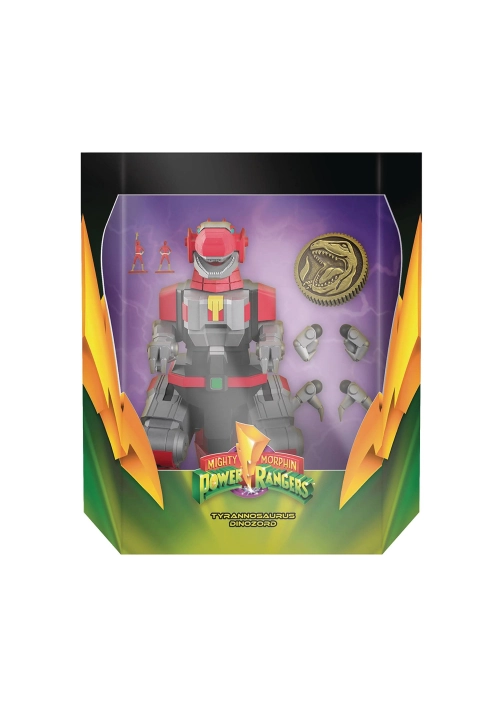 POWER RANGERS ULTIMATES TYRANNOSAURUS REX ZORD ACTION FIGURE