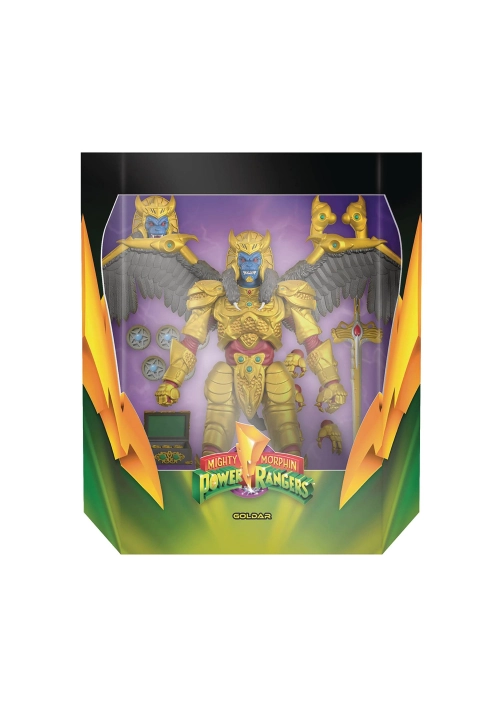 POWER RANGERS ULTIMATES GOLDAR ACTION FIGURE
