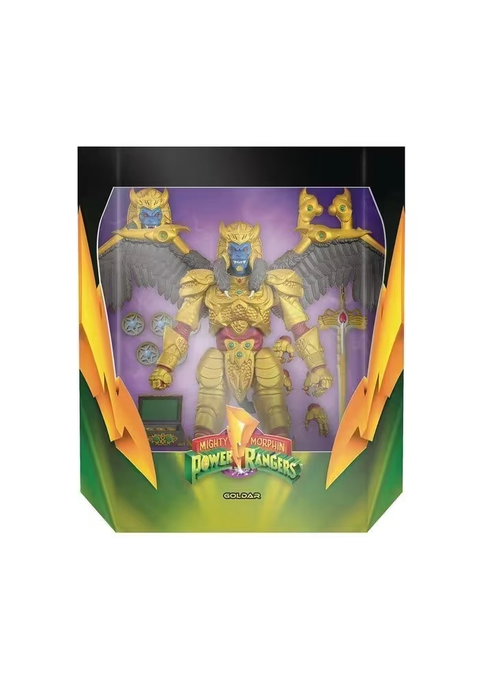 POWER RANGERS ULTIMATES GOLDAR ACTION FIGURE