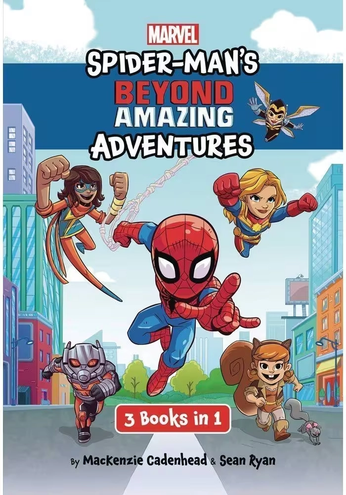 SPIDER-MANS BEYOND AMAZING ADVENTURES 3 BOOKS IN 1