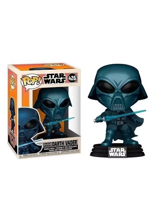 POP STAR WARS SW CONCEPT ALTERNATE VADER VINYL FIGURE