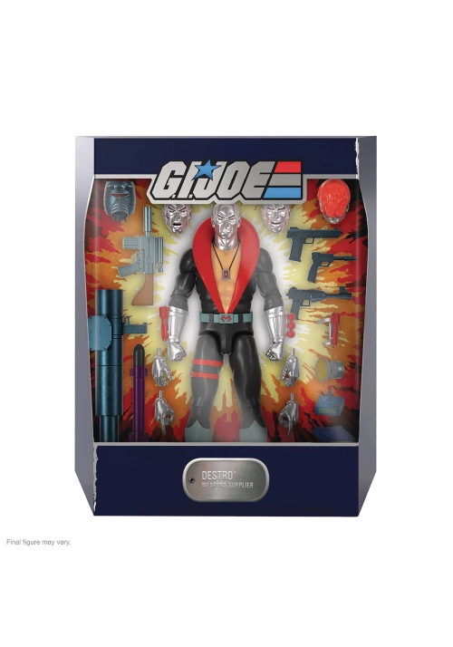 GI JOE ULTIMATES REAL AMERICAN HERO WV2 DESTRO ACTION FIGURE