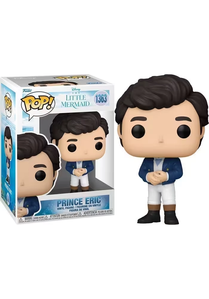 POP DISNEY LITTLE MERMAID LIVE ACTION PRINCE ERIC VINYL FIGURE