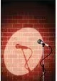 STAND-UP COMEDY BRICK WALL (WITH MICROPHONE)