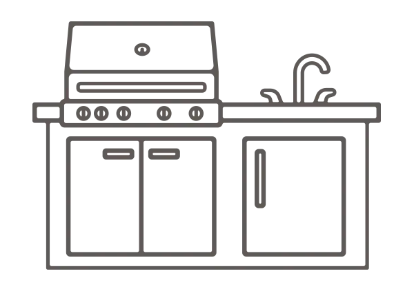 OUTDOORS KITCHENETTE