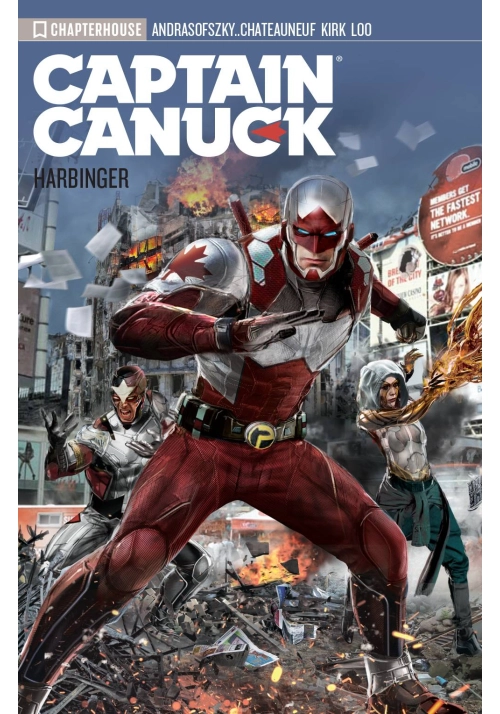 CAPTAIN CANUCK TP VOL 03 HARBINGER