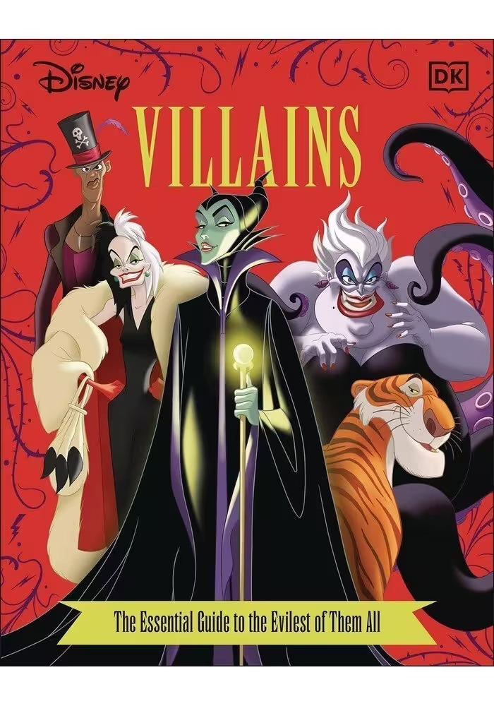 DISNEY VILLAINS ESSENTIAL GUIDE REVISED ED HC