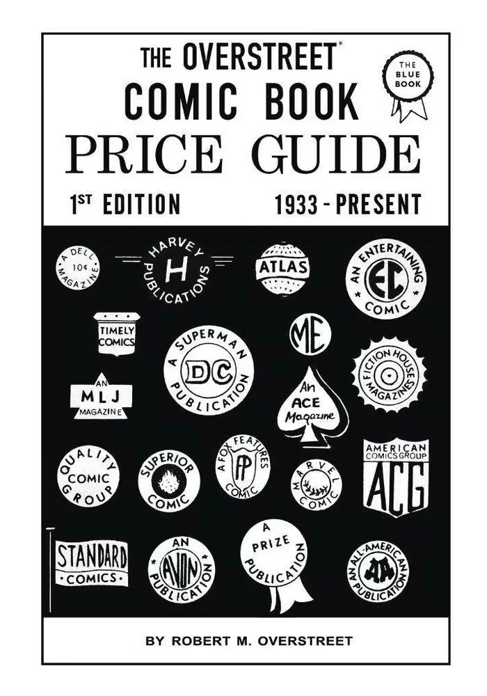 OVERSTREET COMIC BOOK PRICE GUIDE #1 FACSIMILE ED LTD S&N HC