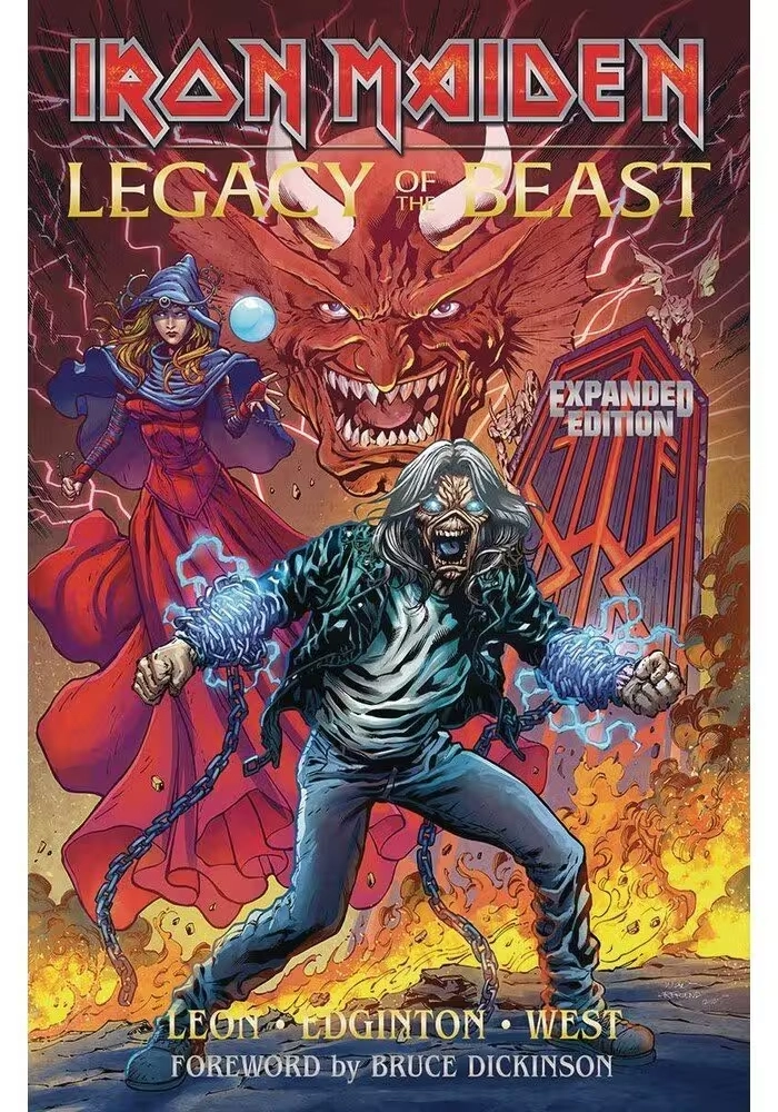 IRON MAIDEN LEGACY OF THE BEAST EXPANDED ED TP VOL 01