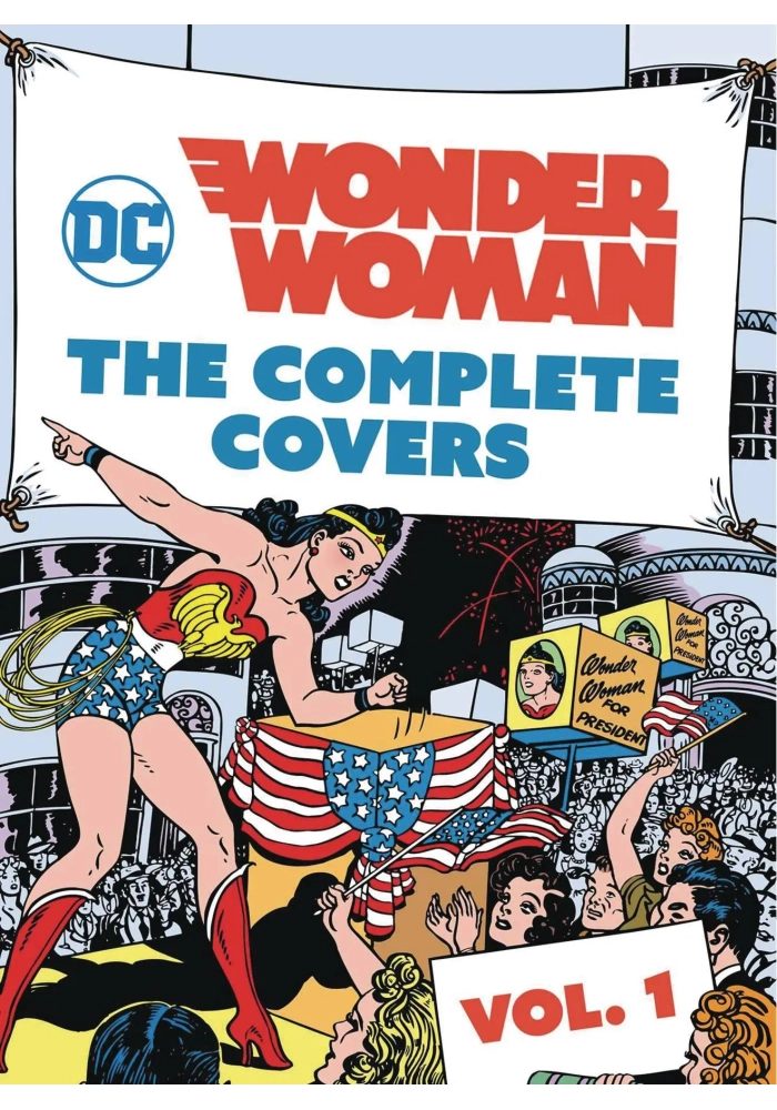 DC COMICS WONDER WOMAN COMP COVERS MINI HC VOL 01