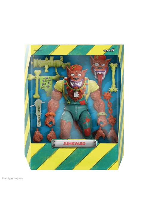 TOXIC CRUSADER ULTIMATES W3 JUNKYARD ACTION FIGURE