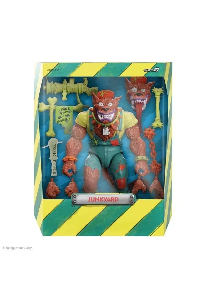 TOXIC CRUSADER ULTIMATES W3 JUNKYARD ACTION FIGURE