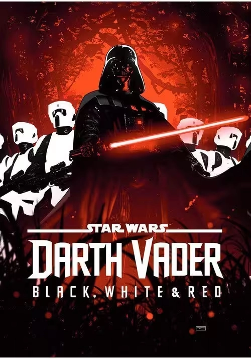 STAR WARS: DARTH VADER - BLACK, WHITE & RED TREASURY EDITION