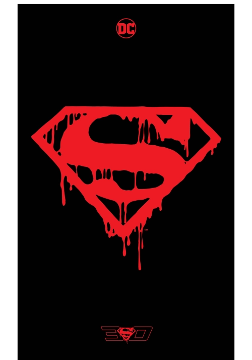 DEATH OF SUPERMAN 30TH ANNIV DELUXE EDITION HC DM VARIANT