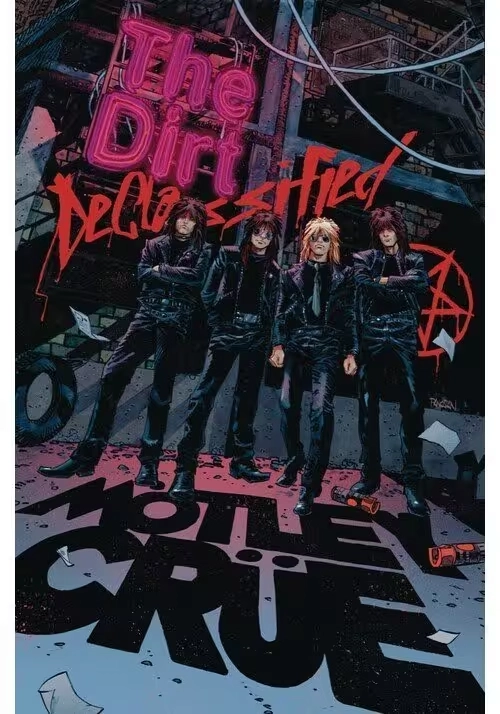 MOTLEY CRUE THE DIRT DECLASSIFIED HC