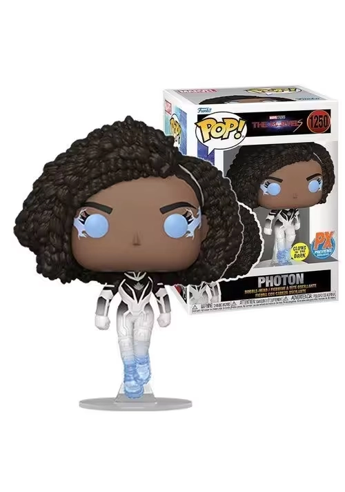 POP THE MARVELS PHOTON GLOW IN DARK PX VINYL FIGURE
