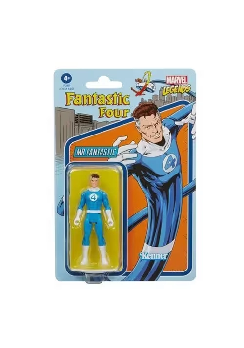 MARVEL LEGENDS RETRO COLLECTION MR. FANTASTIC ACTION FIGURE