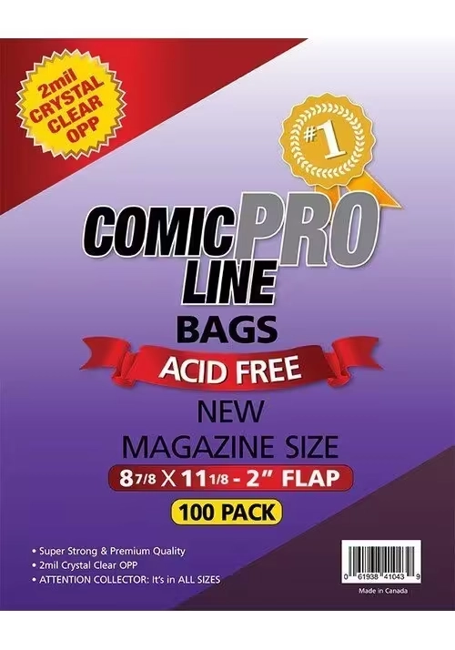 NEW MAGAZINE SIZE – 8 7/8″ X 11 1/8″ WITH 2″ FLAP