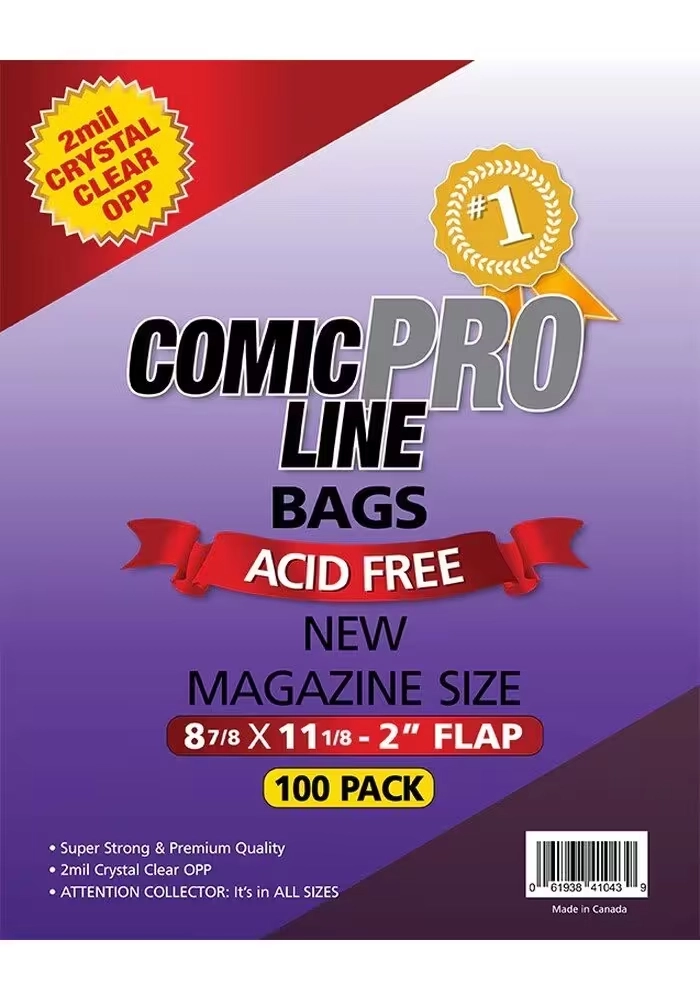 NEW MAGAZINE SIZE – 8 7/8″ X 11 1/8″ WITH 2″ FLAP