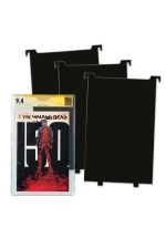 GRADED COMIC BOOK BIN PARTITIONS - BLACK