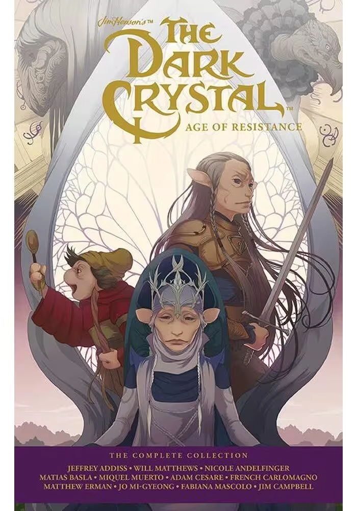 JIM HENSON DARK CRYSTAL AGE OF RESISTANCE COMP COLL HC