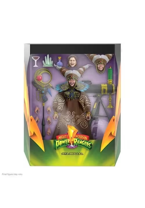 POWER RANGERS ULTIMATES W2 RITA REPULSA ACTION FIGURE
