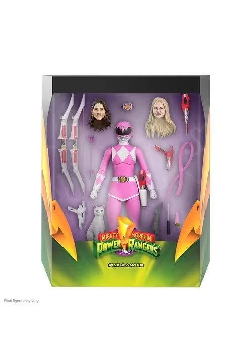 POWER RANGERS ULTIMATES W2 PINK RANGER ACTION FIGURE